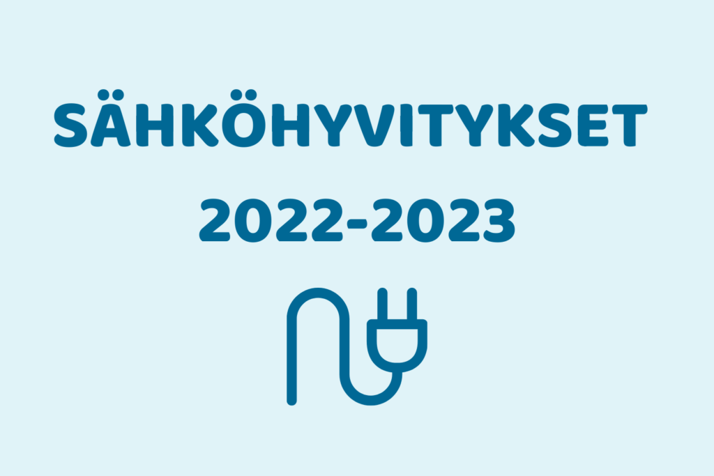 Sähköhyvitykset 2022-2023