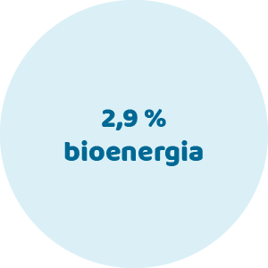 Bioenergia 2,9%