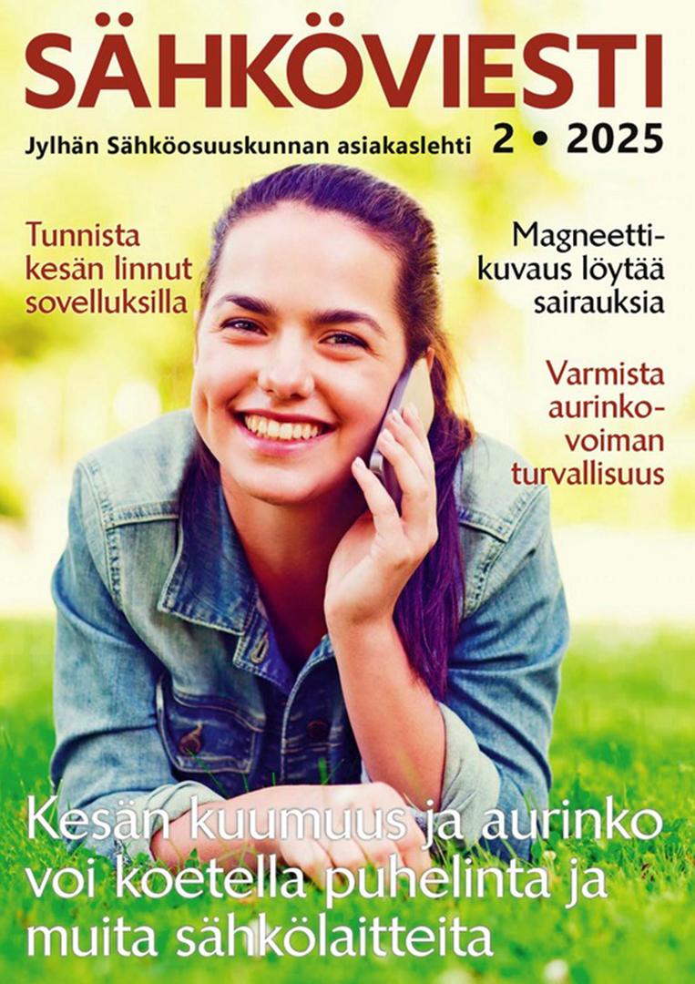 Sähköviesti 2/2025 -lehden kansi.