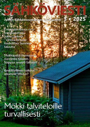 Sähköviesti 3/2025 -lehden kansi.